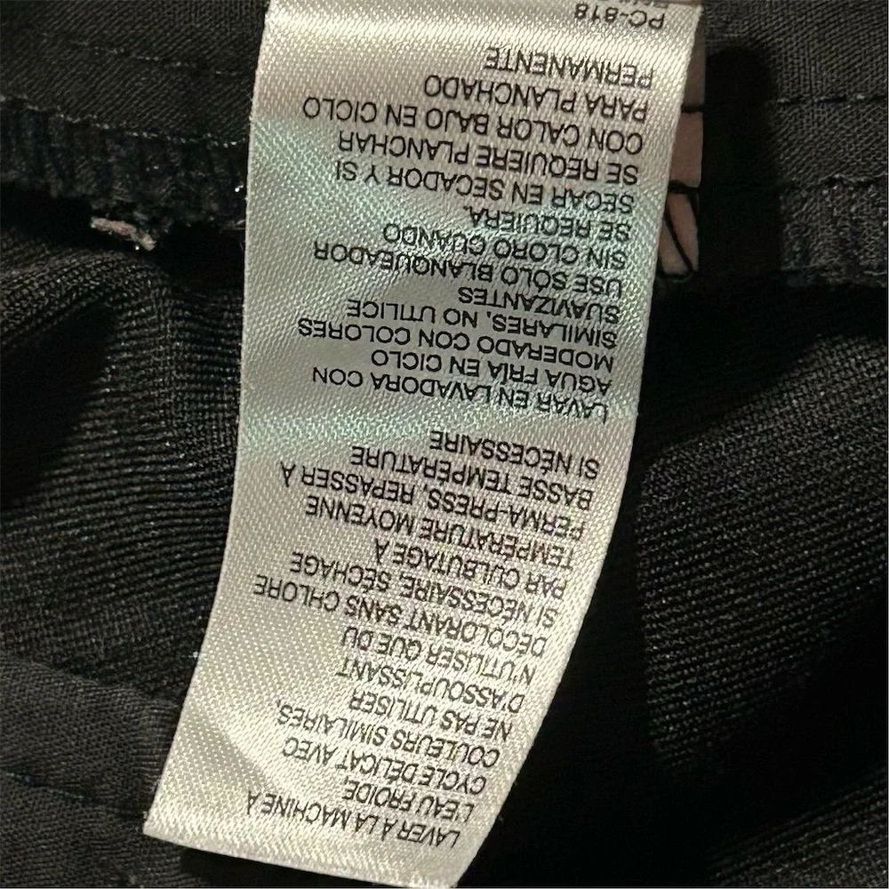 Izod Men's Black Dress Pants Size 38x32 Classic Fit Golf Wear‎ - Picture 5 of 12